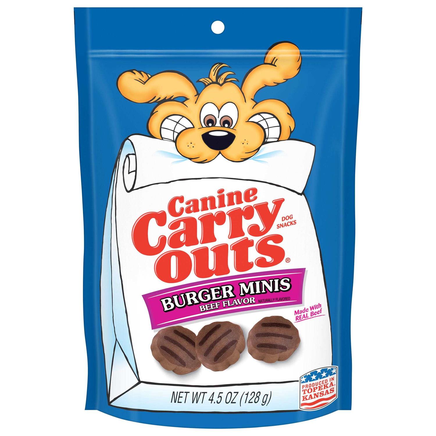 Canine Carry Outs Beef Flavor Dog Treats