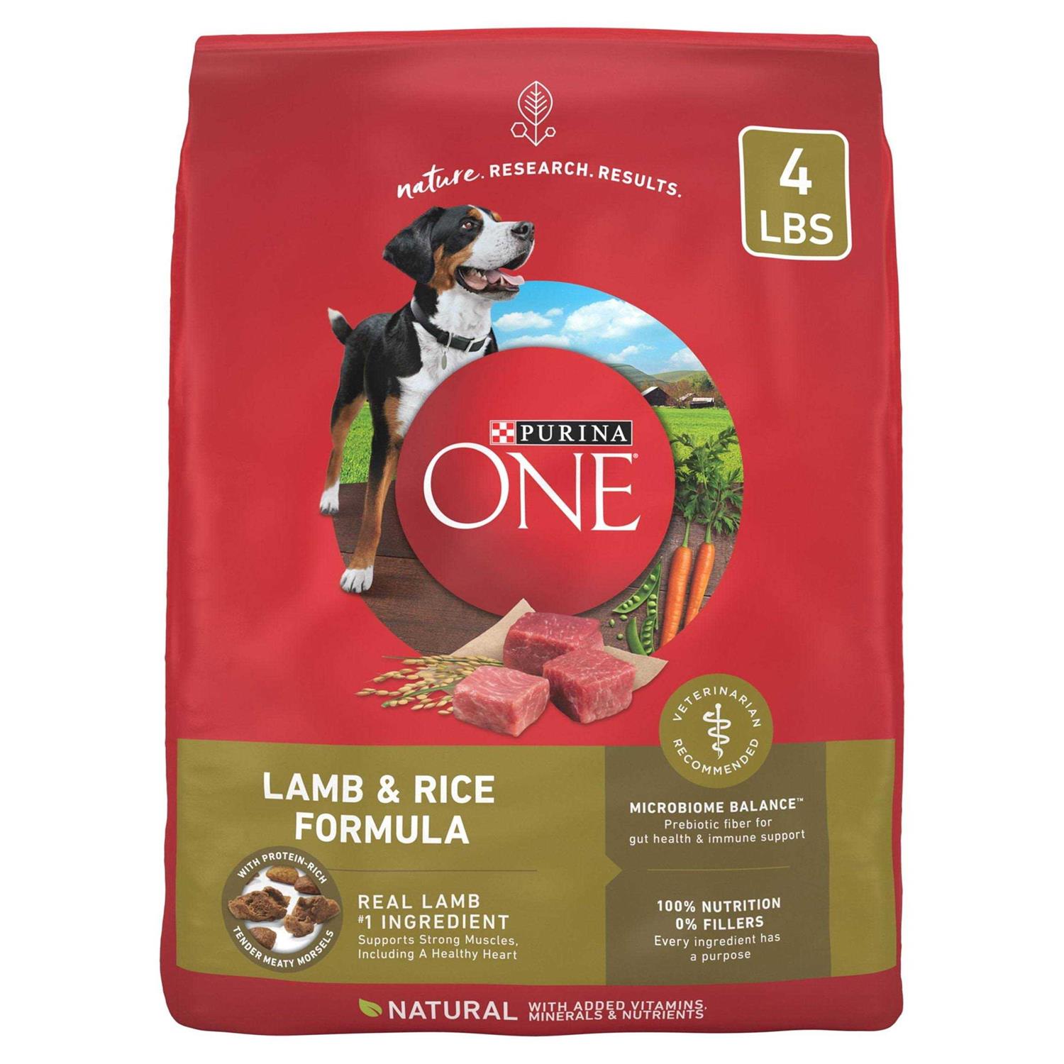 Purina ONE SmartBlend Lamb & Rice Formula Dry Dog Food