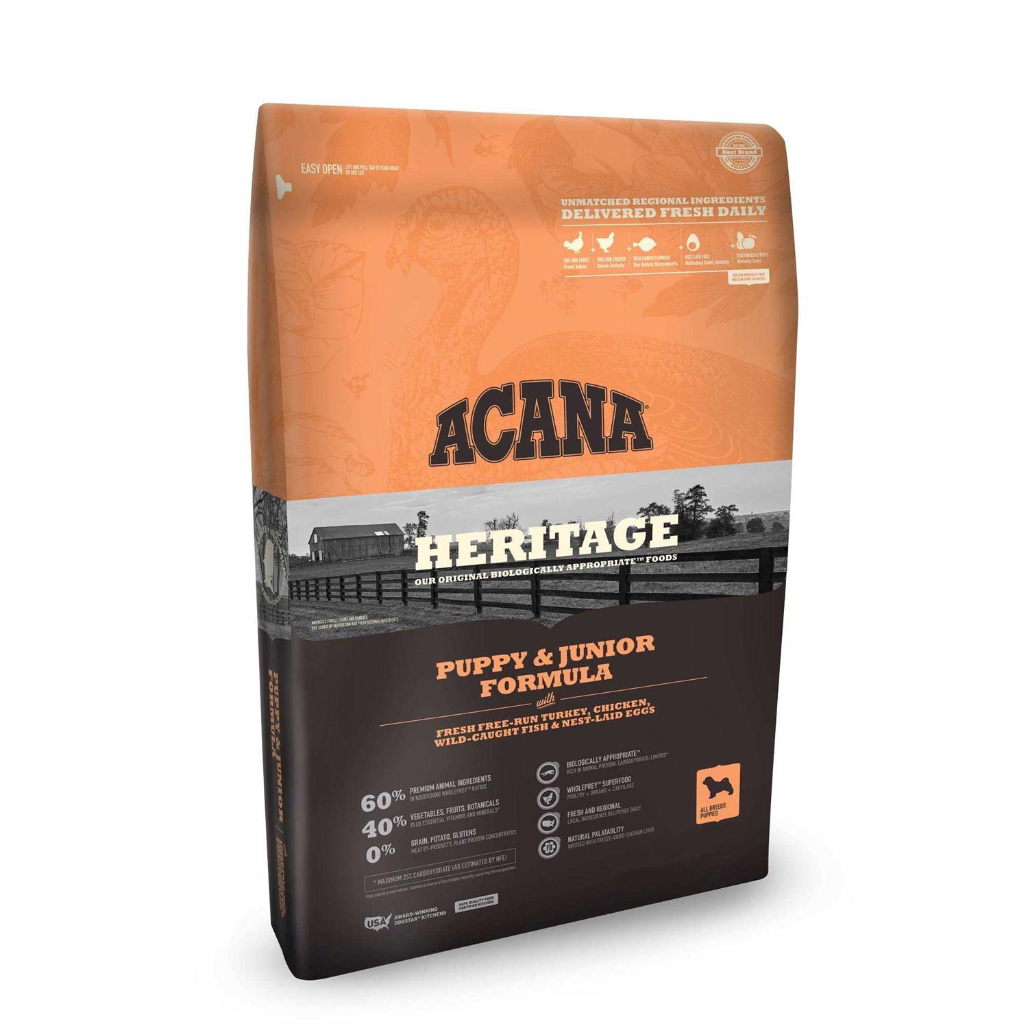 Acana Puppy & Junior Dry Dog Food