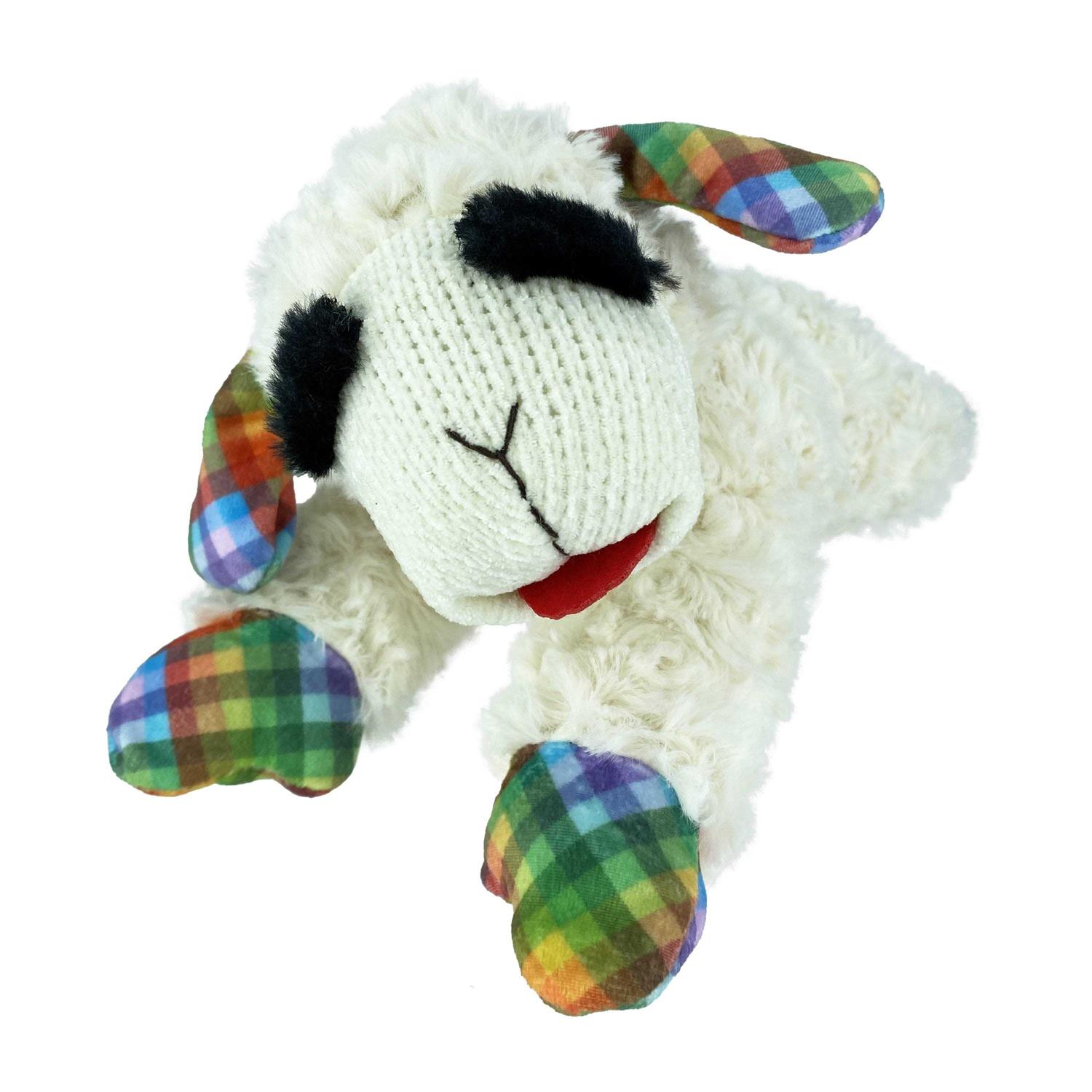 Multipet Lamb Chop Plush Dog Toy