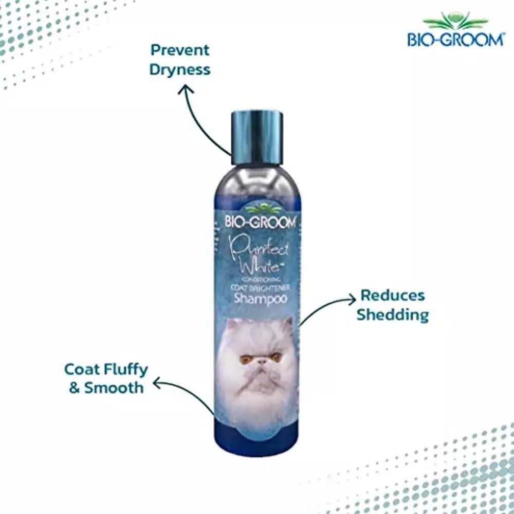 Bio Groom Purrfect White Cat Shampoo