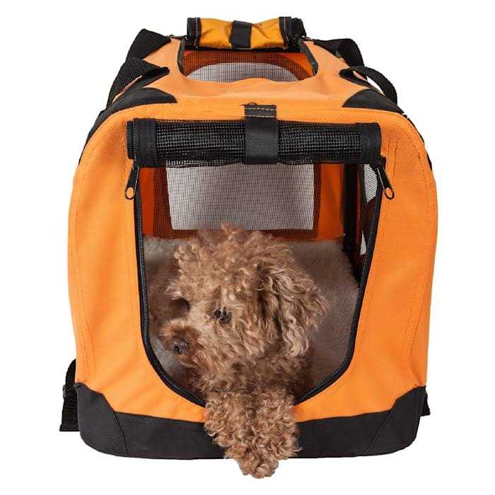 Pet Life Folding Deluxe 360 Vista View Pet Crate