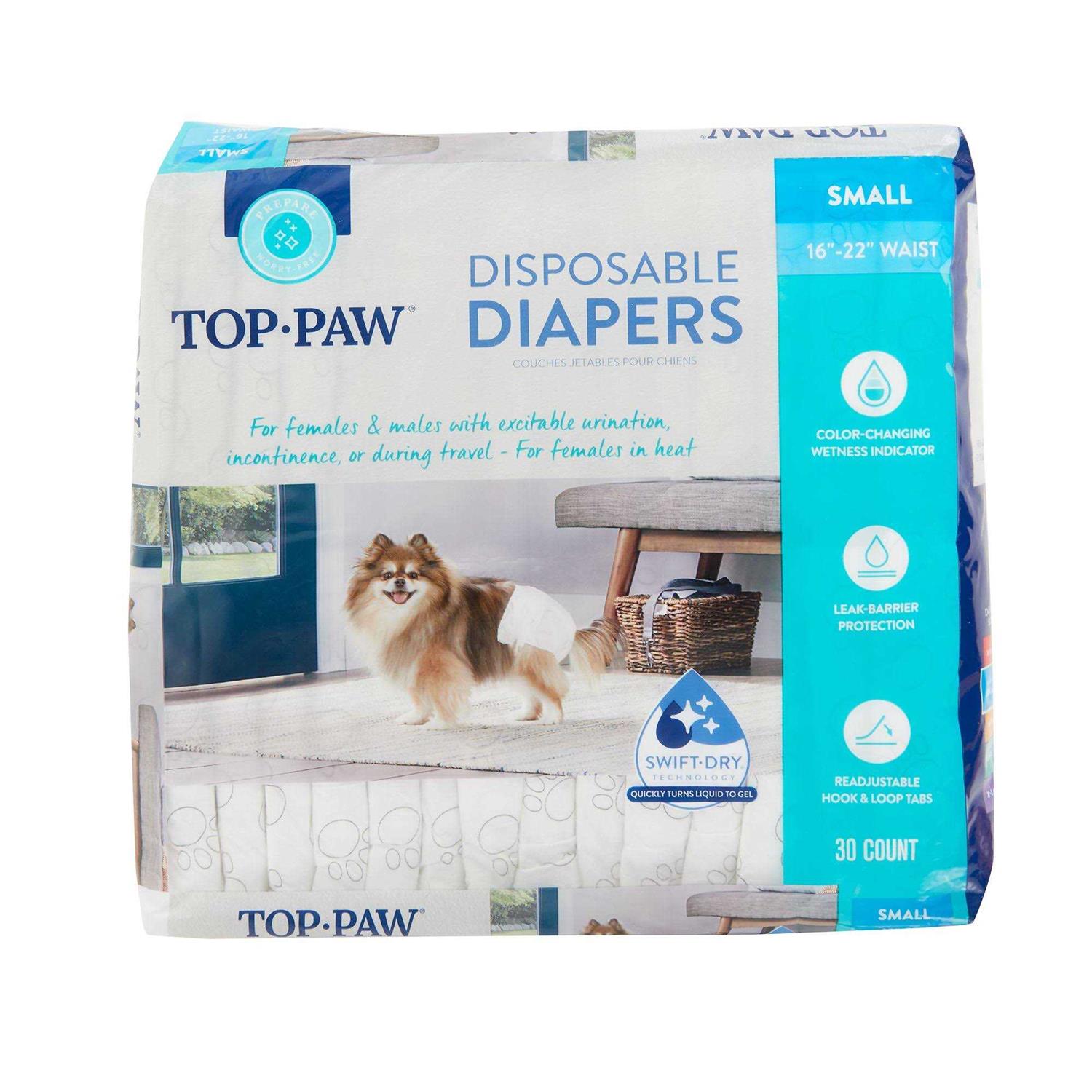 Top Paw Disposable Dog Diapers