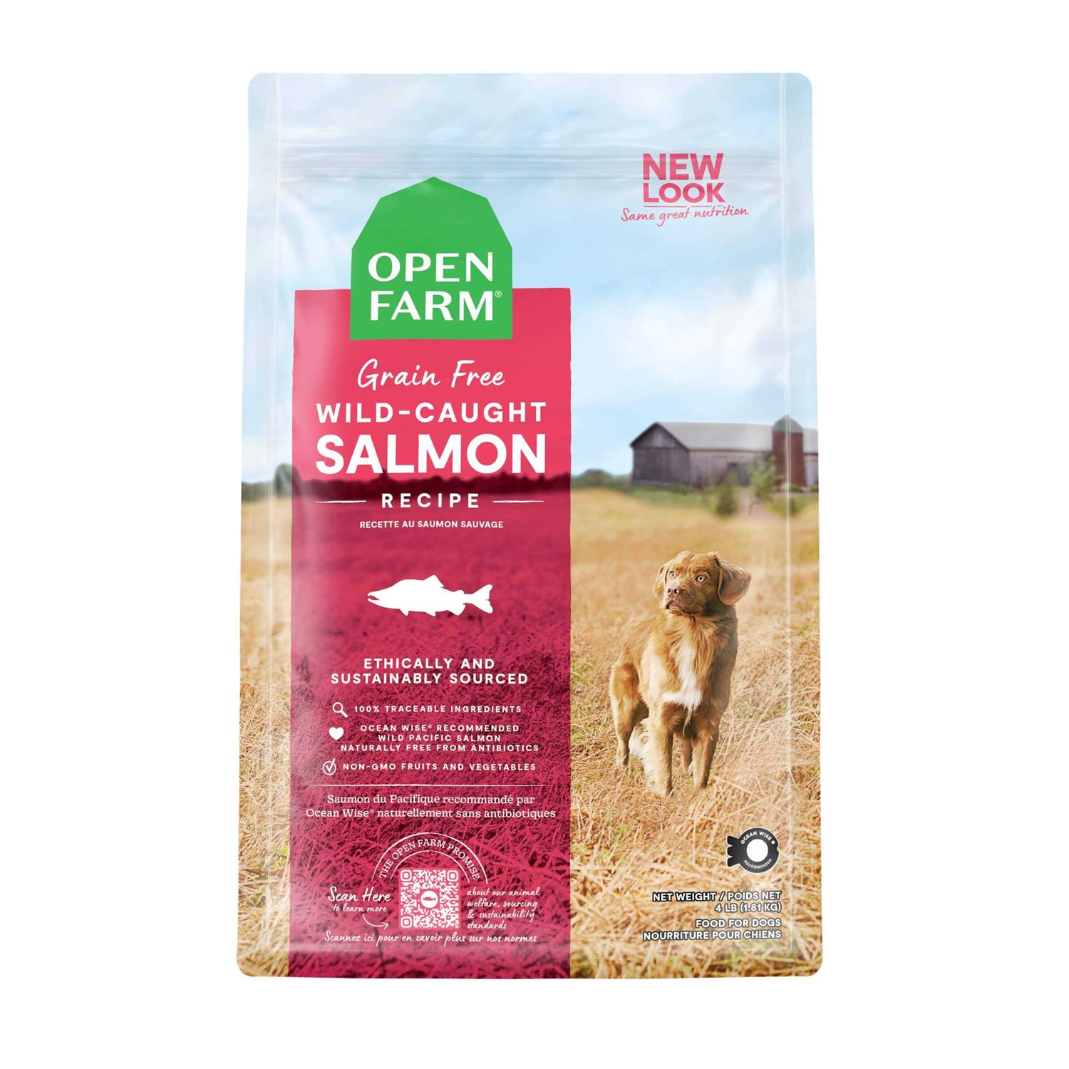 Open Farm Grain-Free Wild-Caught Salmon Dry Dog Food