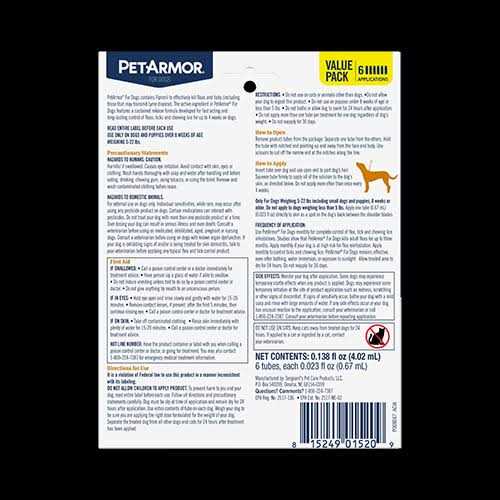 PetArmor Flea and Tick Treatment for Small Dogs