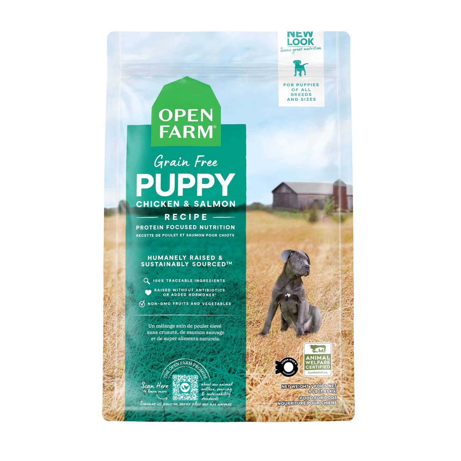 Open Farm Puppy Grain-Free Dry Dog Food