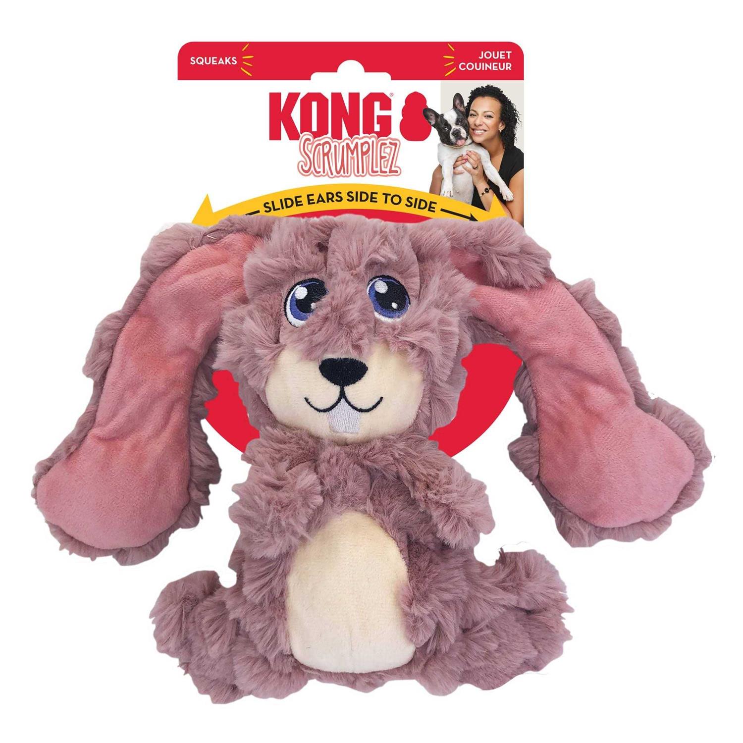 Kong Scrumplez Bunny Dog Toy