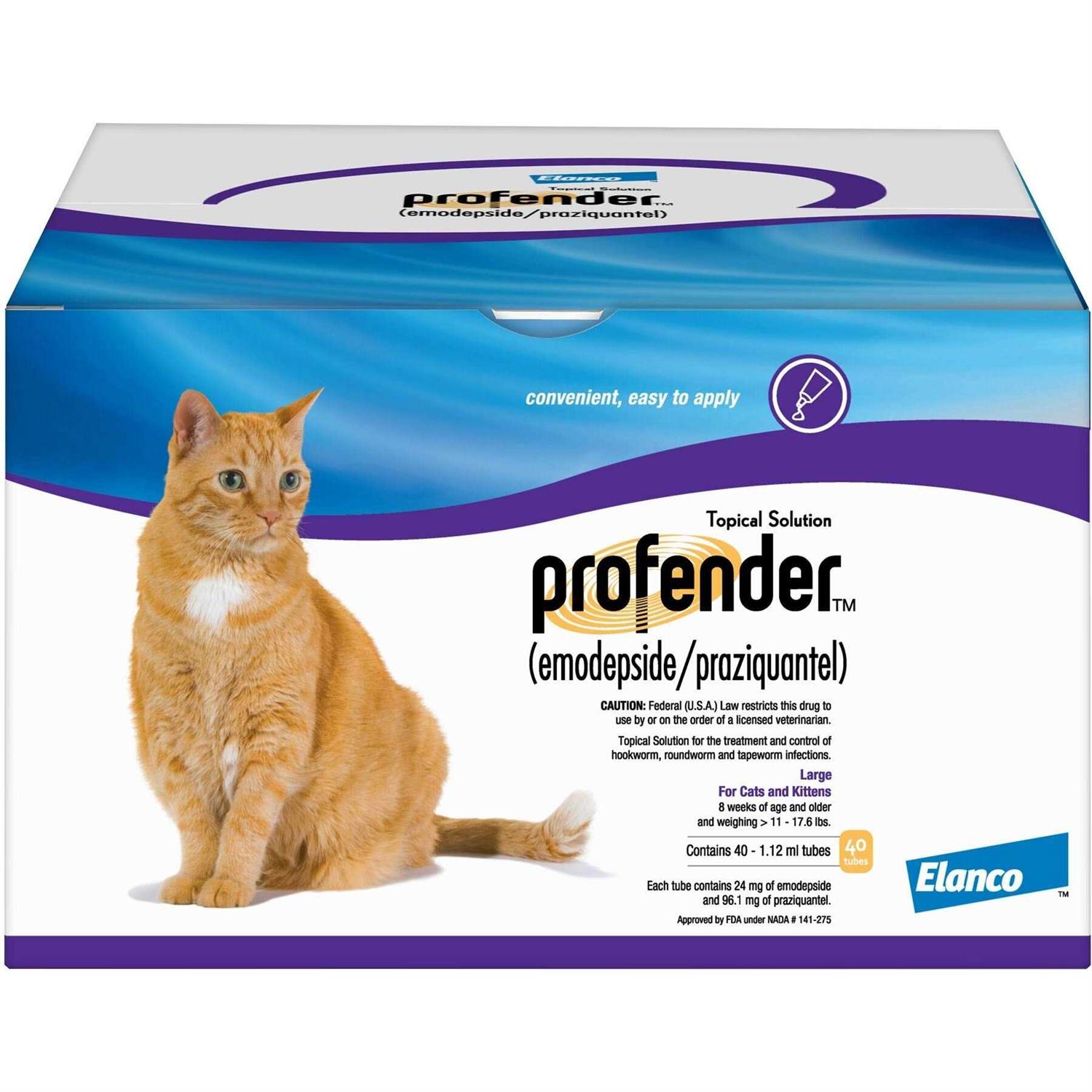 Profender One 1.12mL tube for Large Cats 11.1-17.6lbs