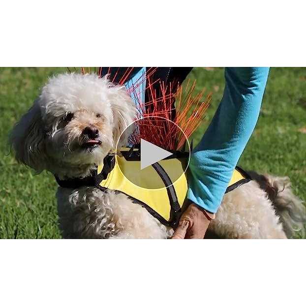 CoyoteVest CoyoteWhiskers Protection Nylon Bristles for CoyoteVest or SpikeVest Dog Harness Vest, Dog Accessories That Deter Coyote, Hawk and Raptor