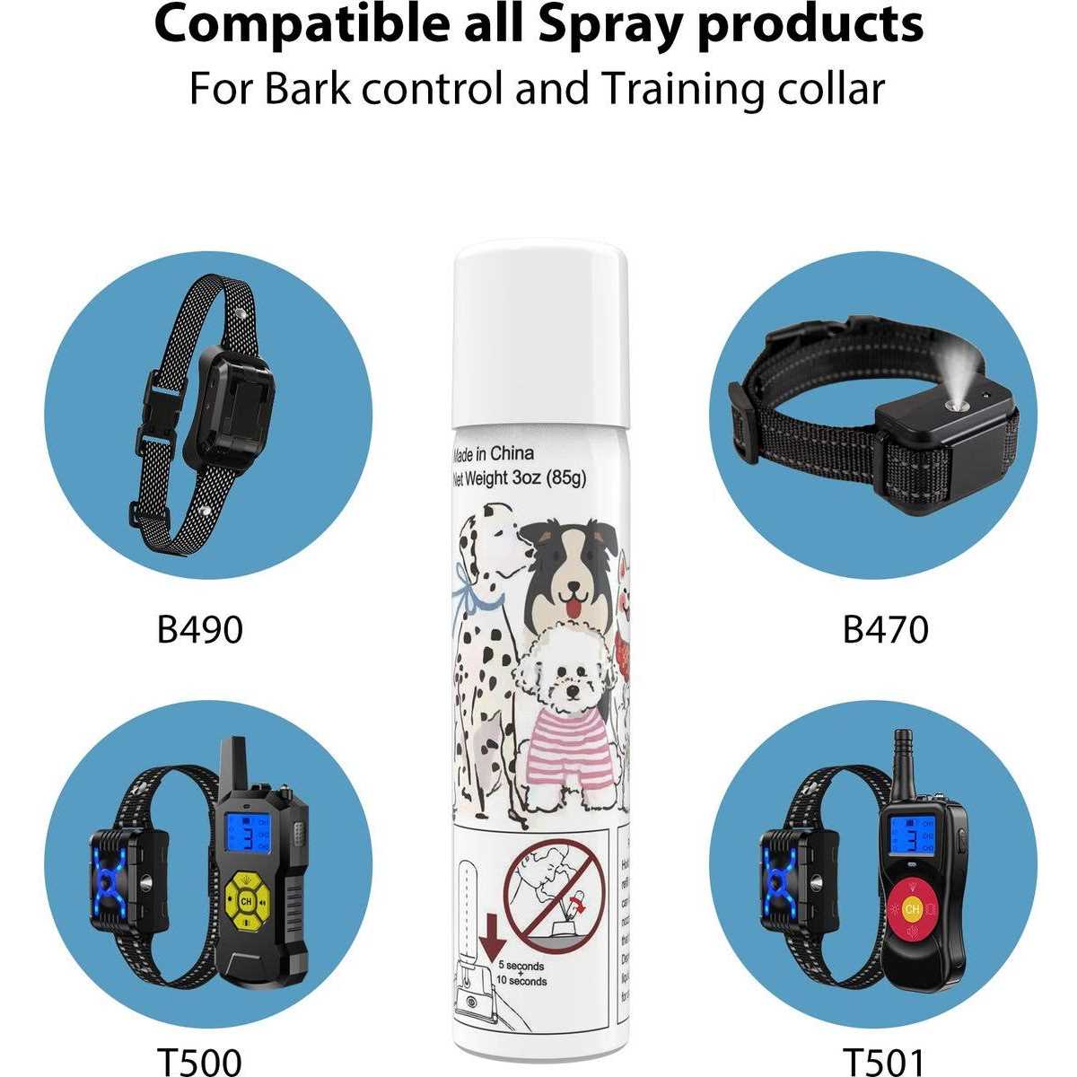 Petdiary Dog Deterrent Spray Refill
