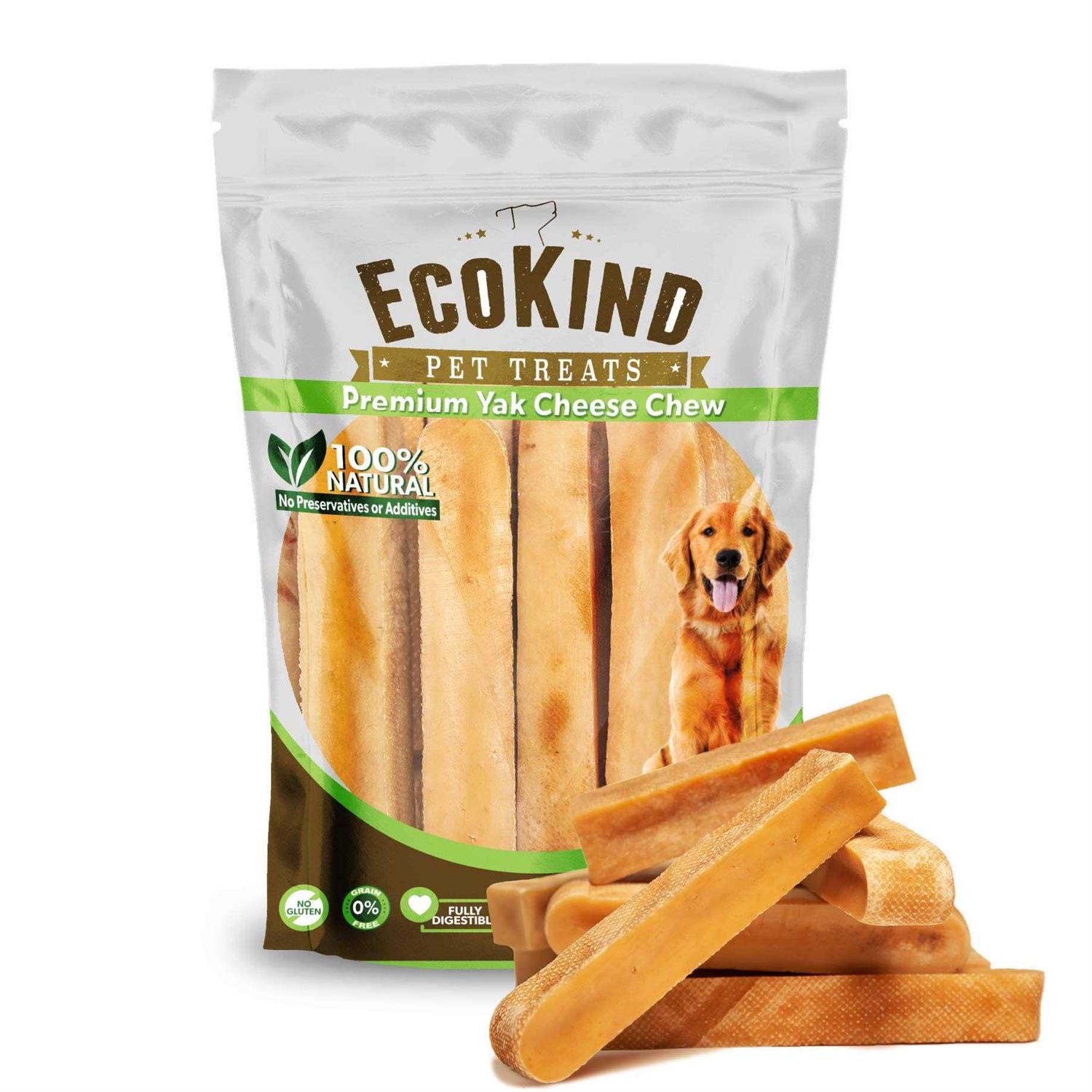 EcoKind Yak Cheese Dog Chews Healthy Dog Treats