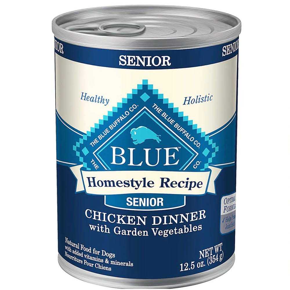 Blue Buffalo Homestyle Recipe Senior Dog Food Chicken Dinner