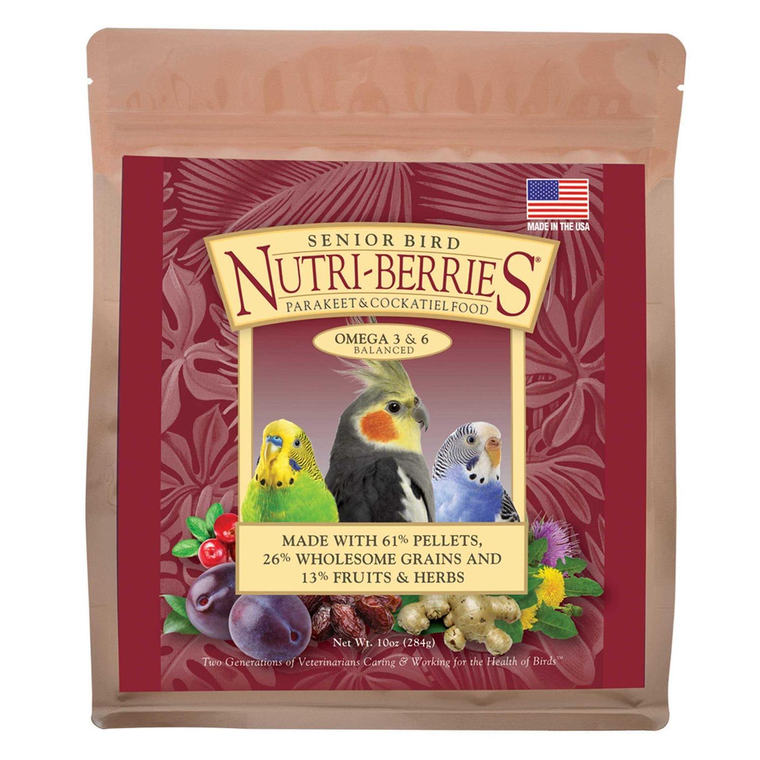 Lafeber Senior Bird Nutri Berries Parrot Food