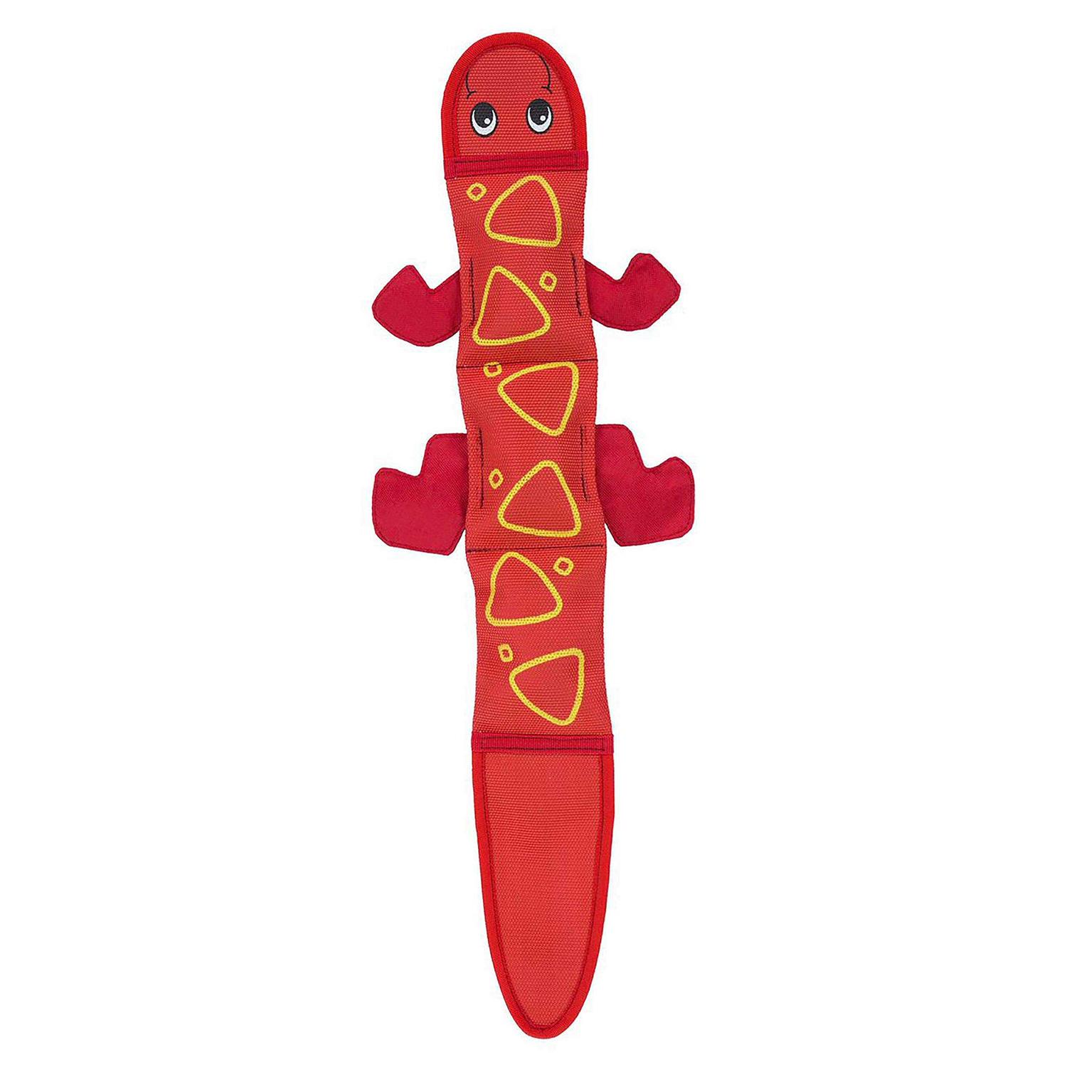 Outward Hound Fire Biterz Dog Toy Lizard
