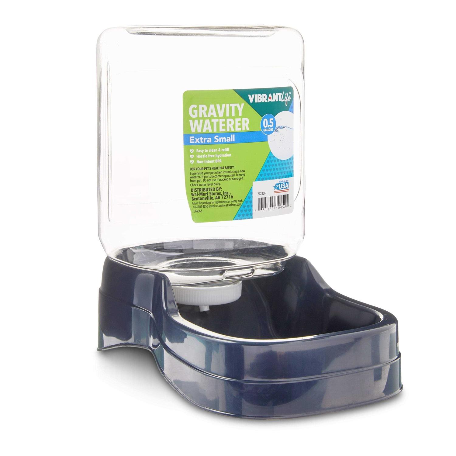 Vibrant Life Gravity Pet Waterer