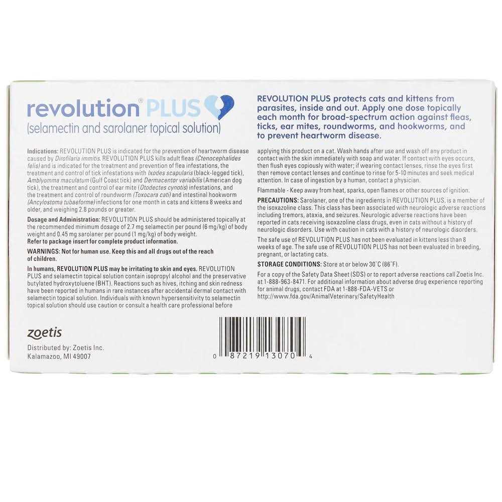 Revolution Plus for Cats 11.1