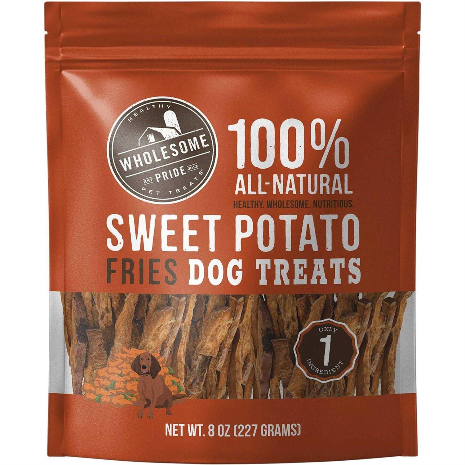 Wholesome Pride Sweet Potato Fries Dog Treats
