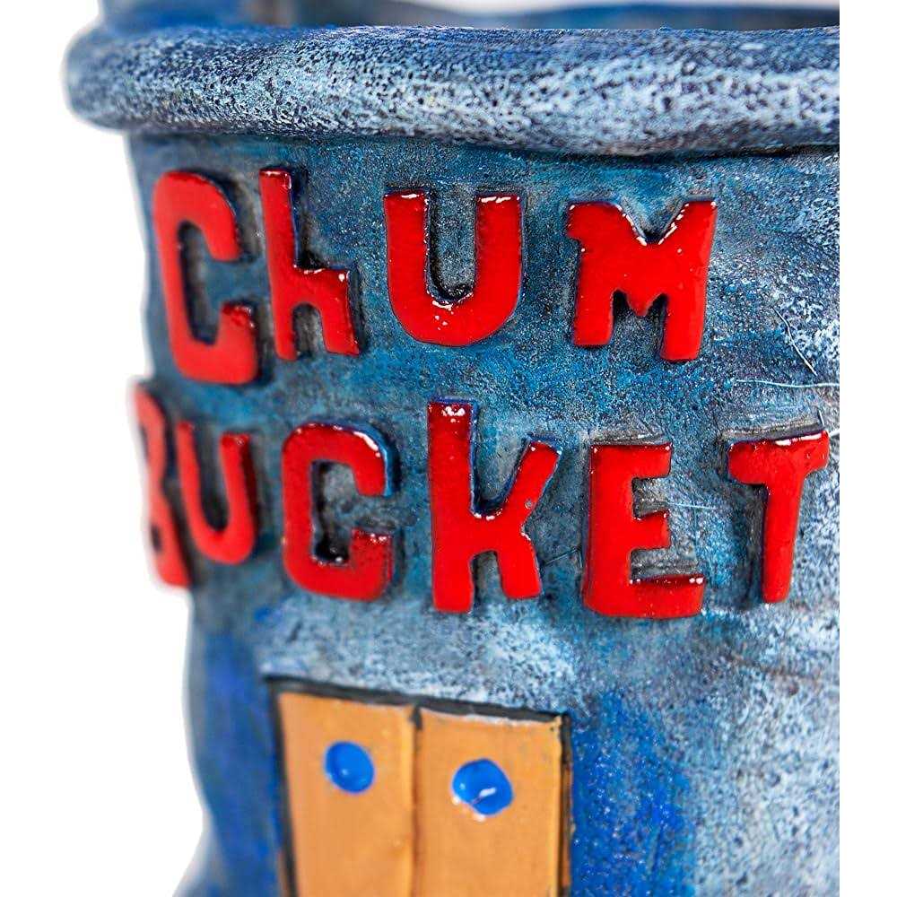 Penn-Plax Spongebob Squarepants Aquarium Ornament The Chum Bucket Medium