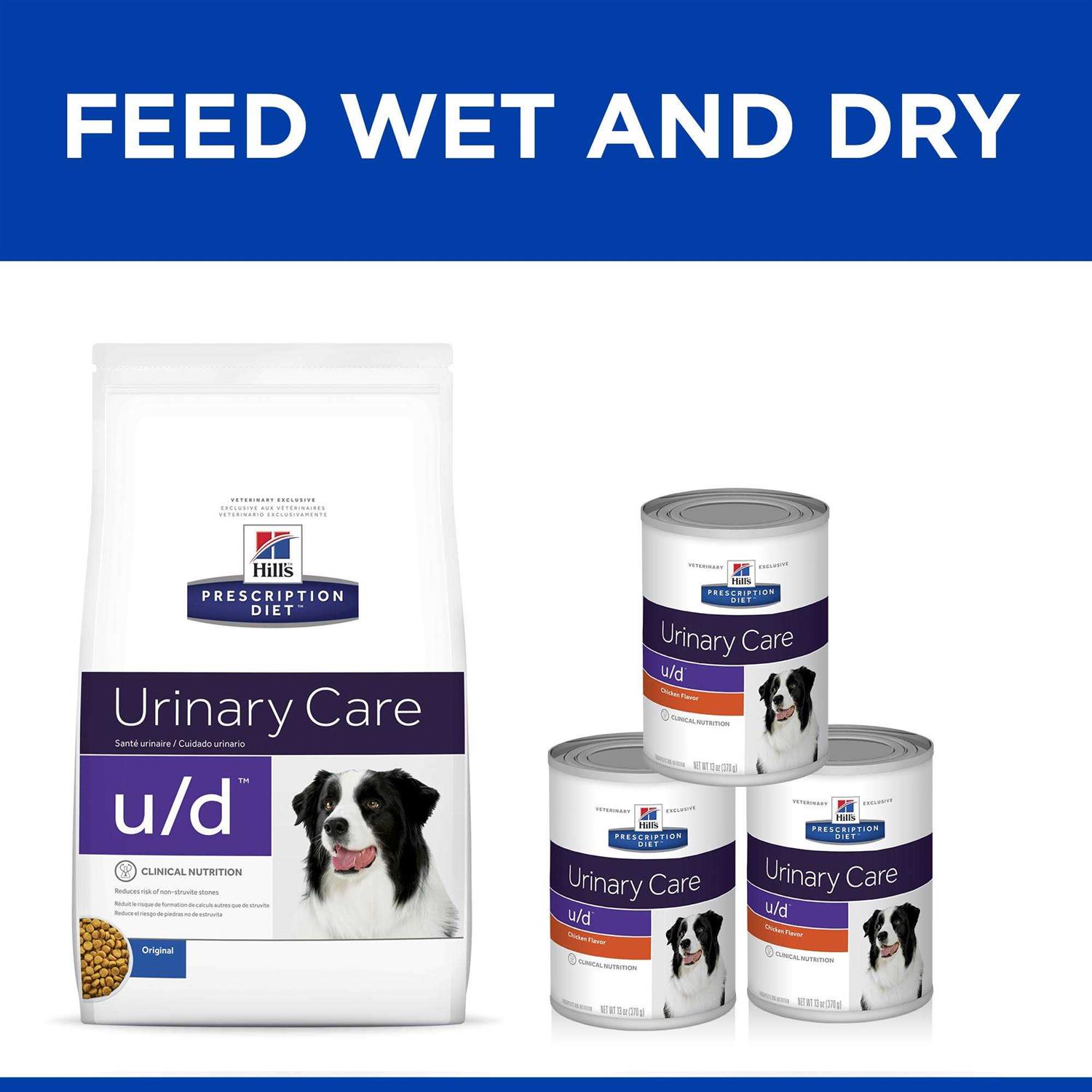 Hill’s Prescription Diet u/d Urinary Care Dry Dog Food