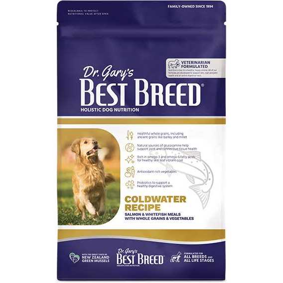 Dr. Gary’s Best Breed Holistic Coldwater Recipe Dry Dog Food