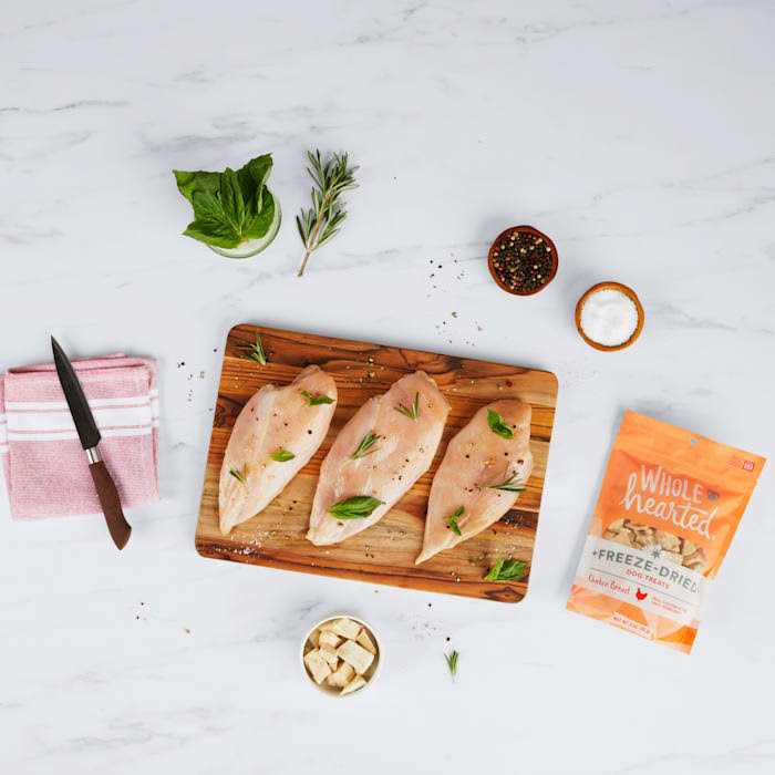 WholeHearted Chicken Breast Freeze Dried Dog Treats
