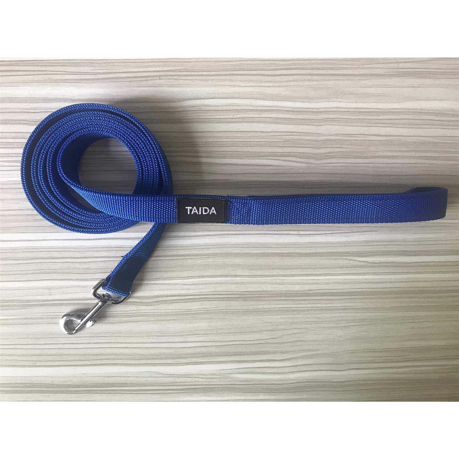 TAIDA Strong Durable Nylon Dog Training Leash 6 Feet Long Medium Dogs