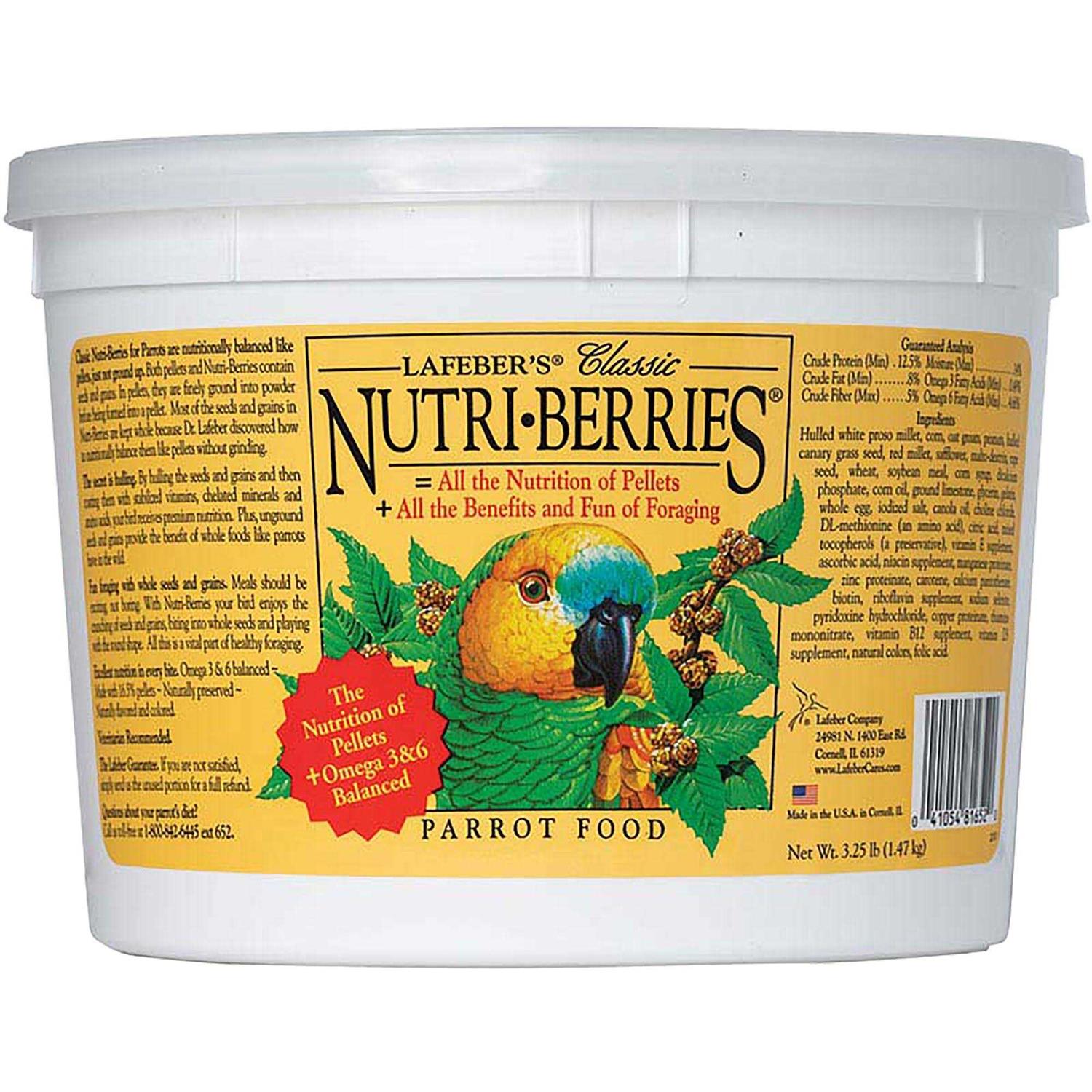 Lafeber Classic Nutri Berries Food
