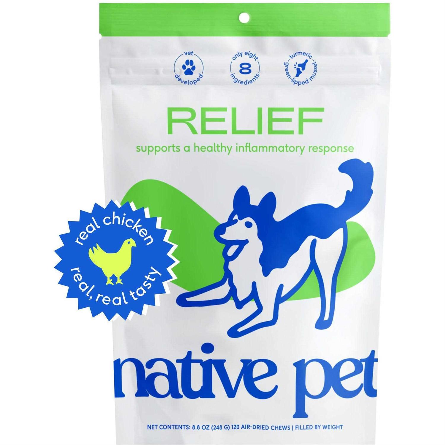 Native Pet Anti Inflammatory Supplement & Dog Joint Relief