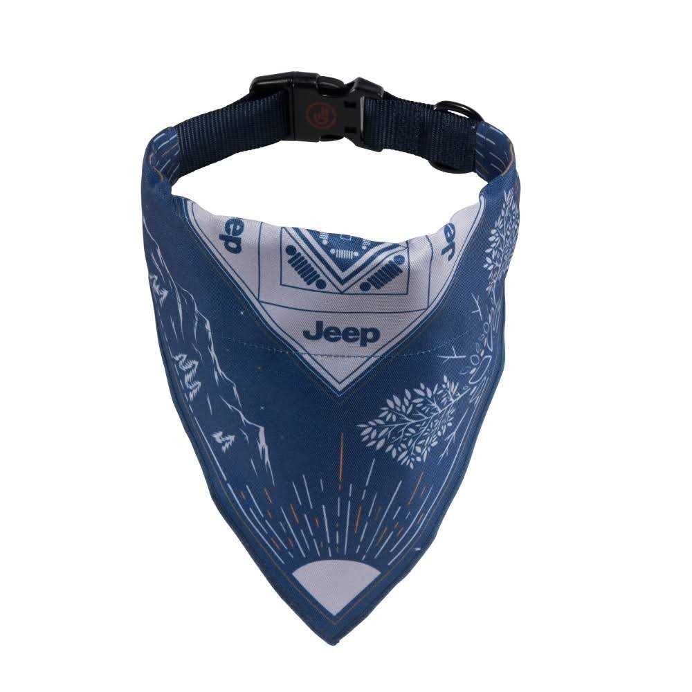 Jeep Backroads Bandana Dog Collar