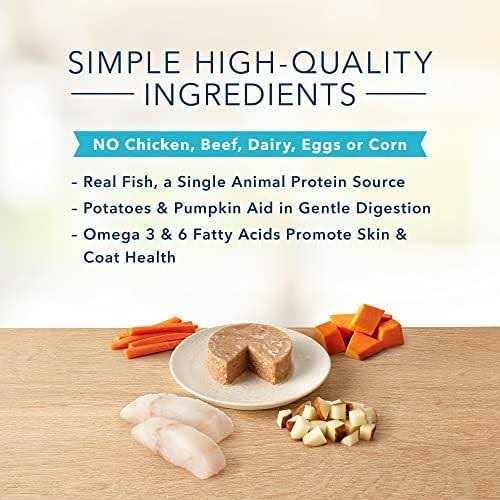 Blue Buffalo Basics Grain Free Indoor Fish and Potato Entree Canned Cat Food 3-oz