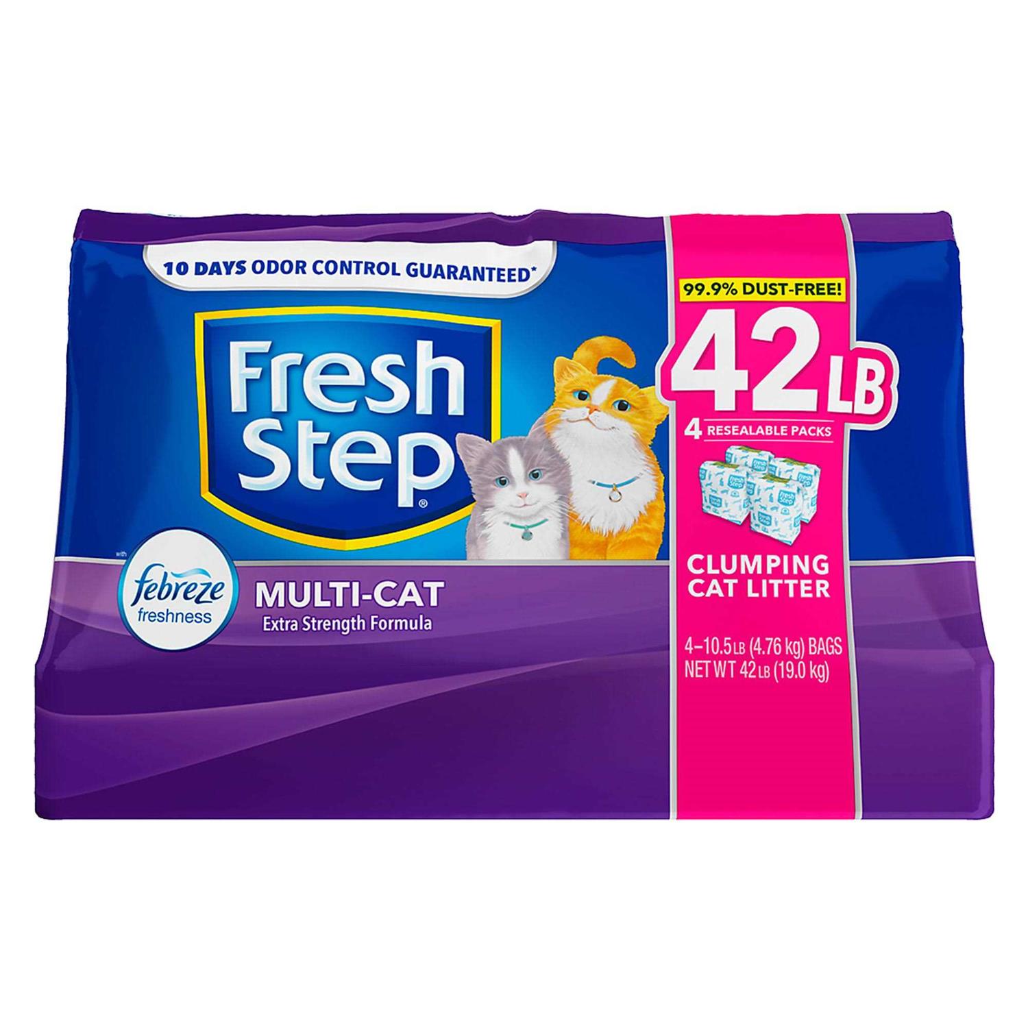 Fresh Step Febreze Scented Multi-Cat Litter