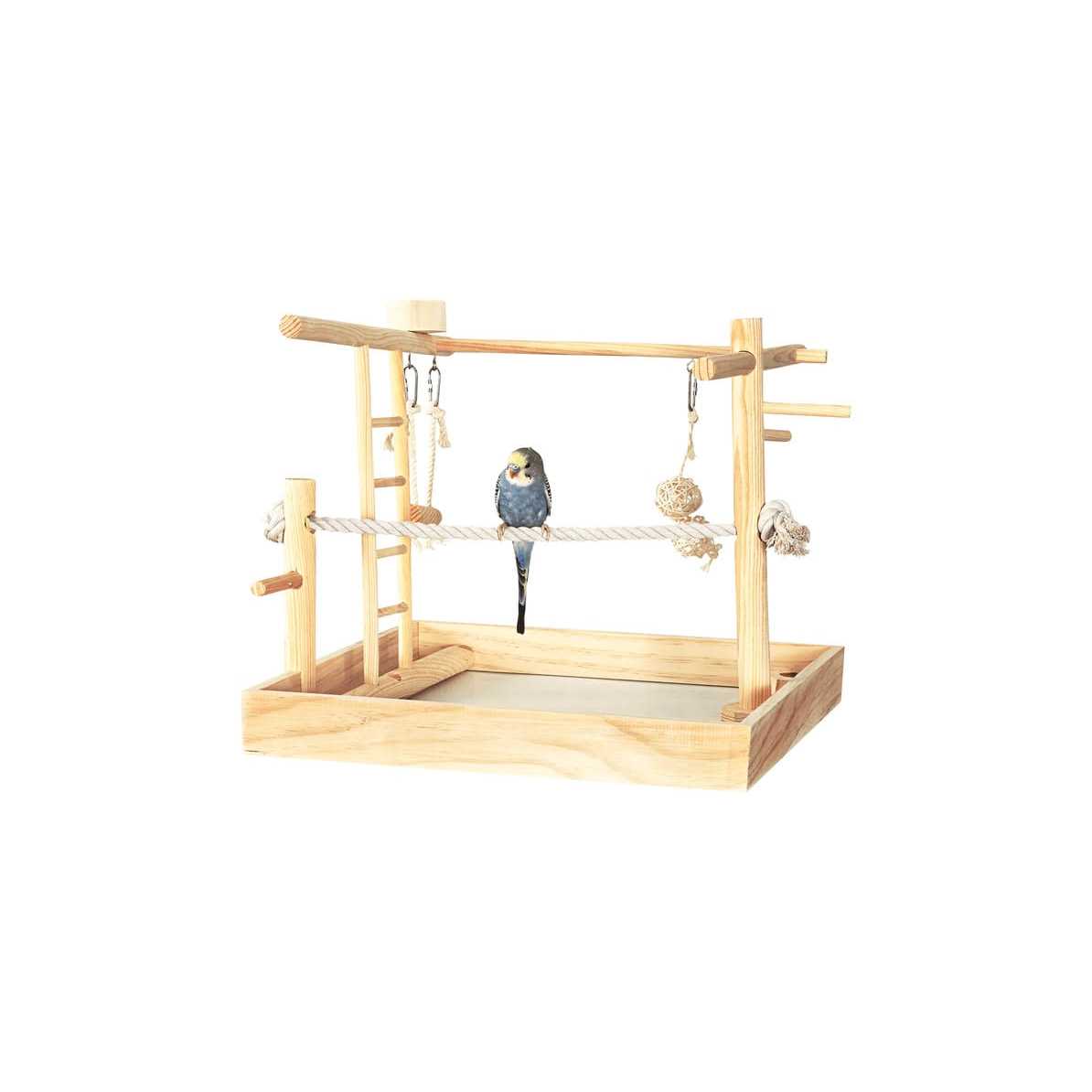 You & Me 3 in 1 Playground for Birds 15 L x 15 W x 16 H