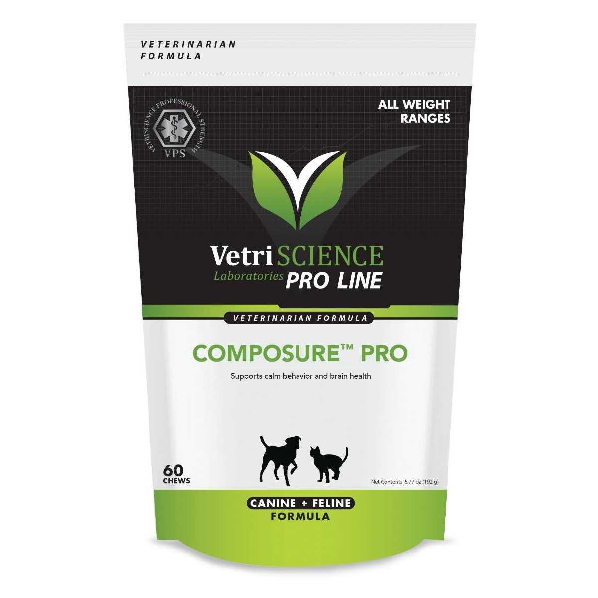 VetriScience Composure Pro Bite Size Chews for Dogs and Cats