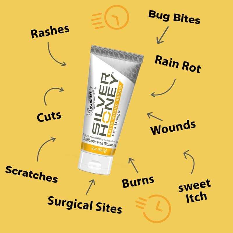 Silver Honey Rapid Wound Repair Ointment