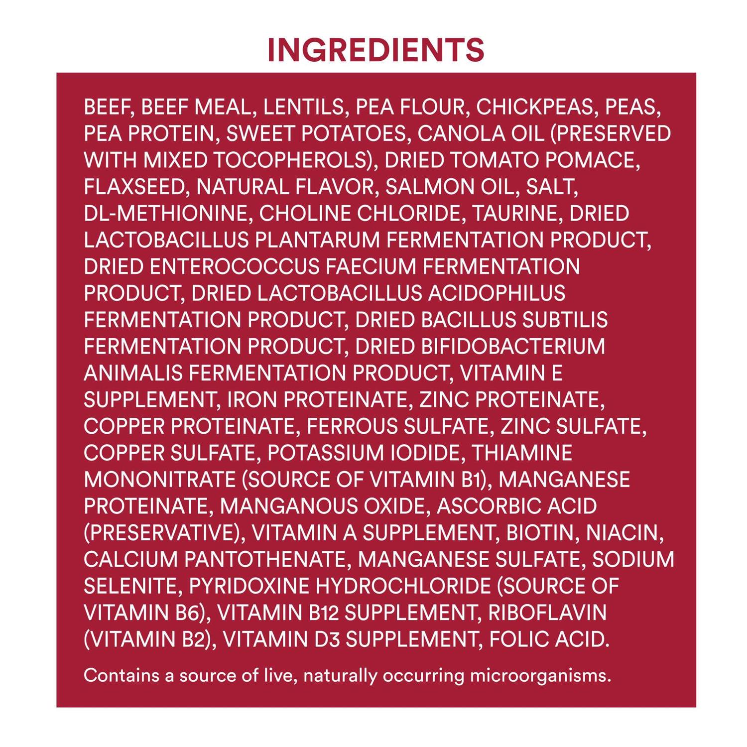 WholeHearted Grain Free All Life Stages Beef & Pea Formula Dry Dog Food