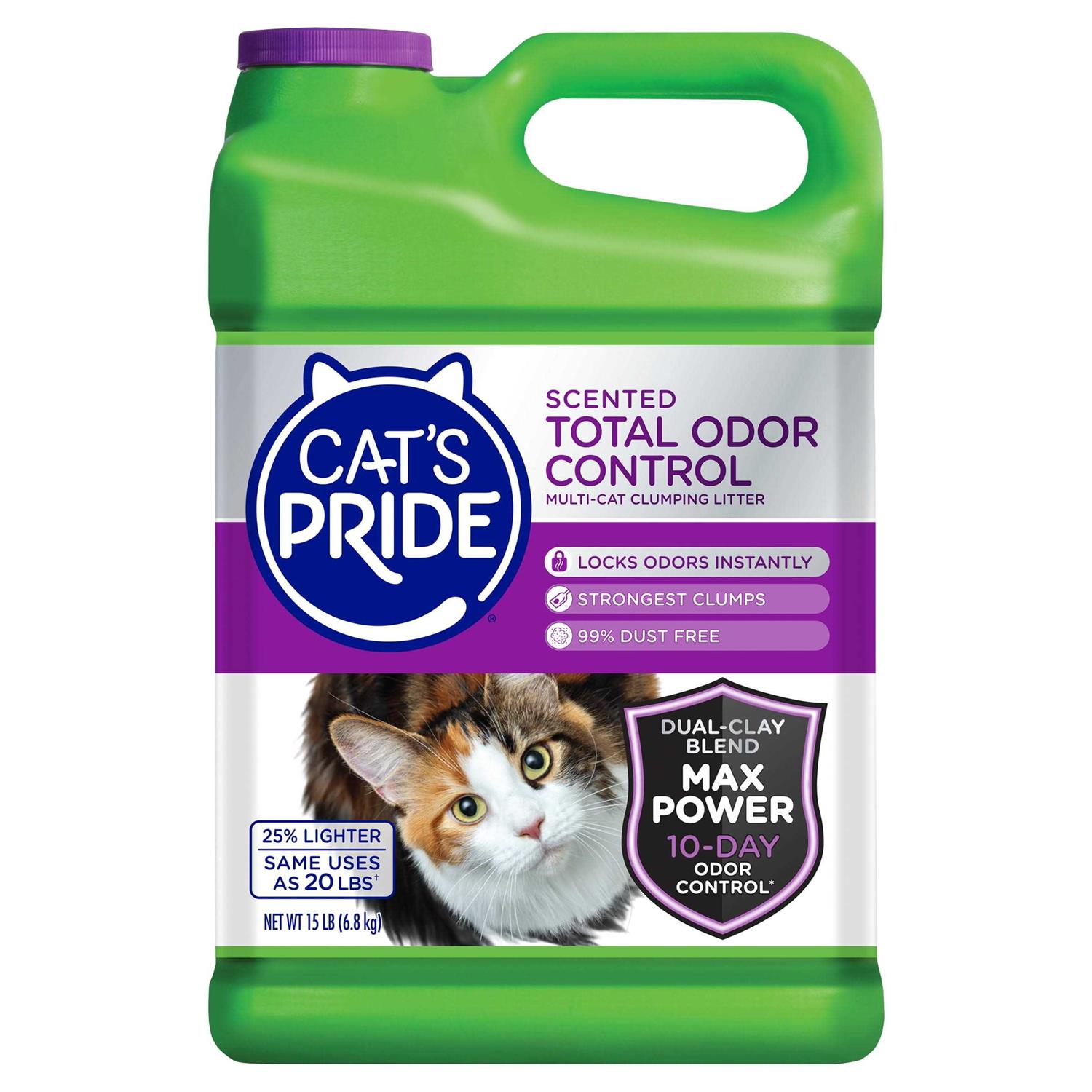 Cat’s Pride Total Odor Control Scented Cat Litter