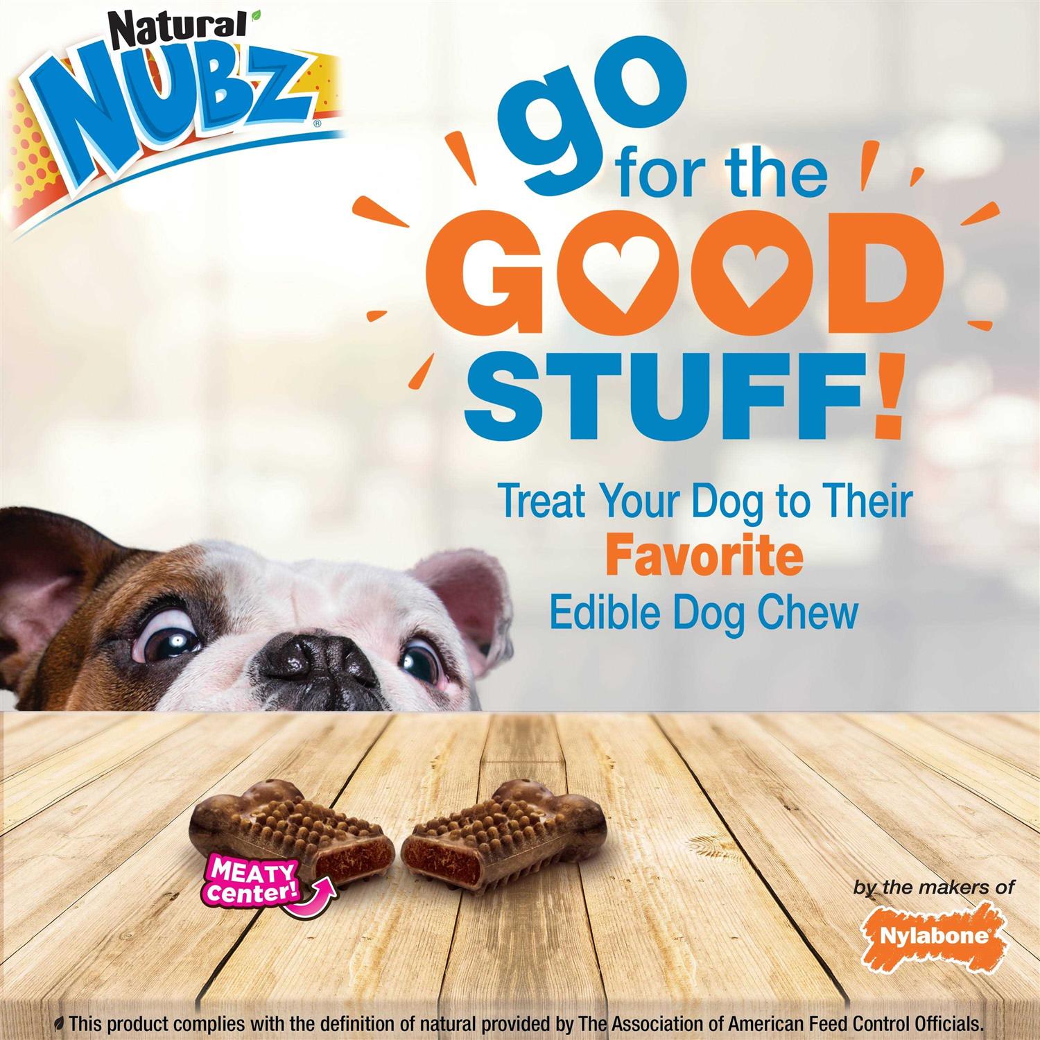 Nylabone Natural Nubz Edible Dog Chews