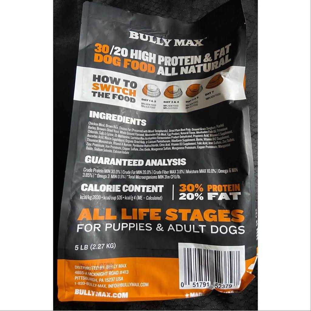 Bully Max High Performance Super Premium Dog Food