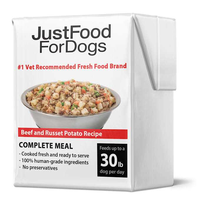 JustFoodForDogs Pantry Fresh and Dog Food