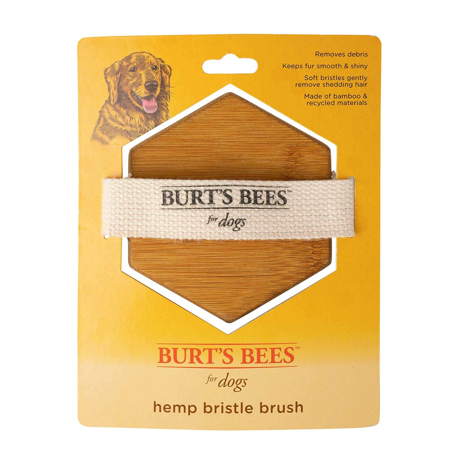 Burt’s Bees Palm Hemp Bristle Brush for Dogs