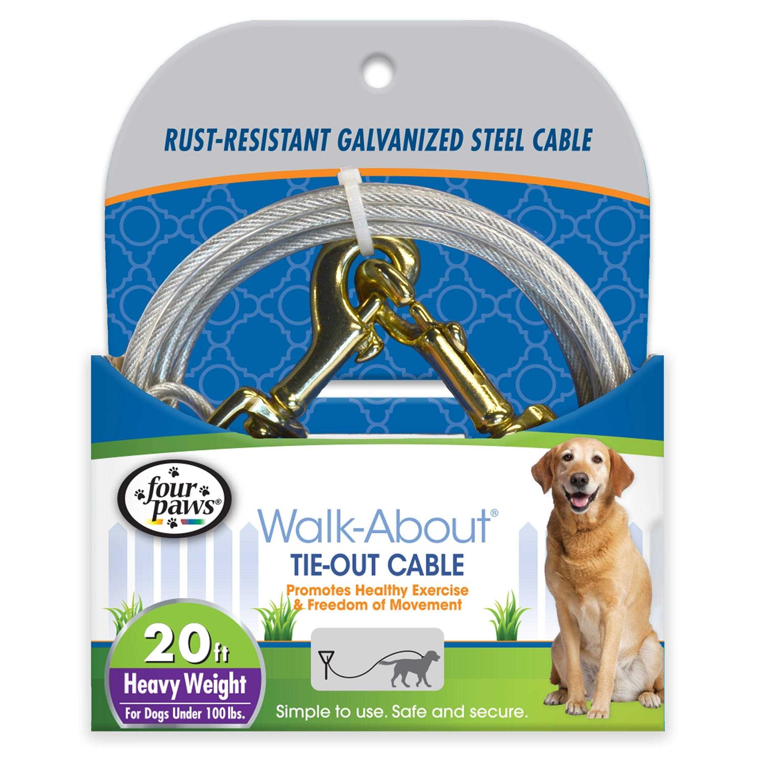Four Paws Heavy Weight Tie Out Cable
