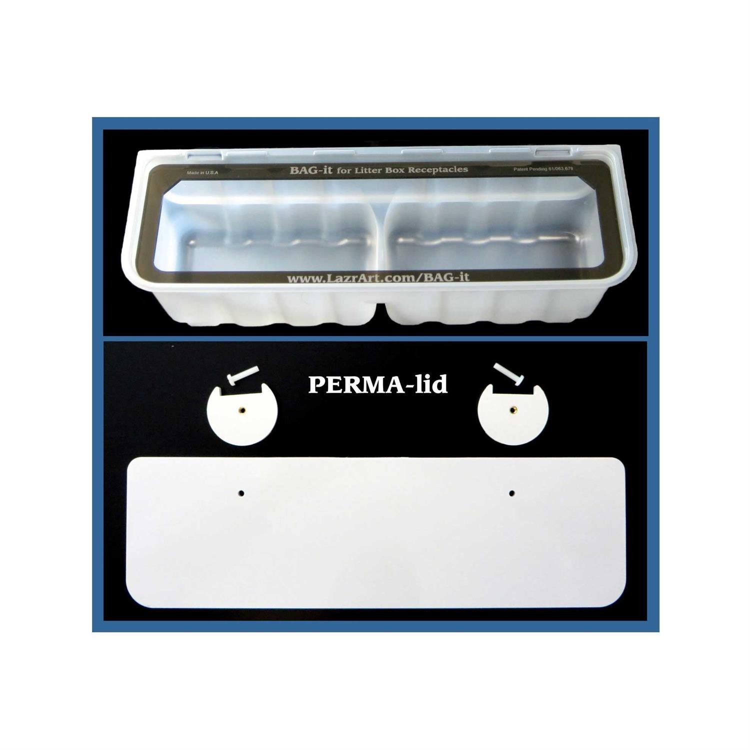 BAG-it Classic with PERMA-lid Combo for Older LitterMaid Receptacles