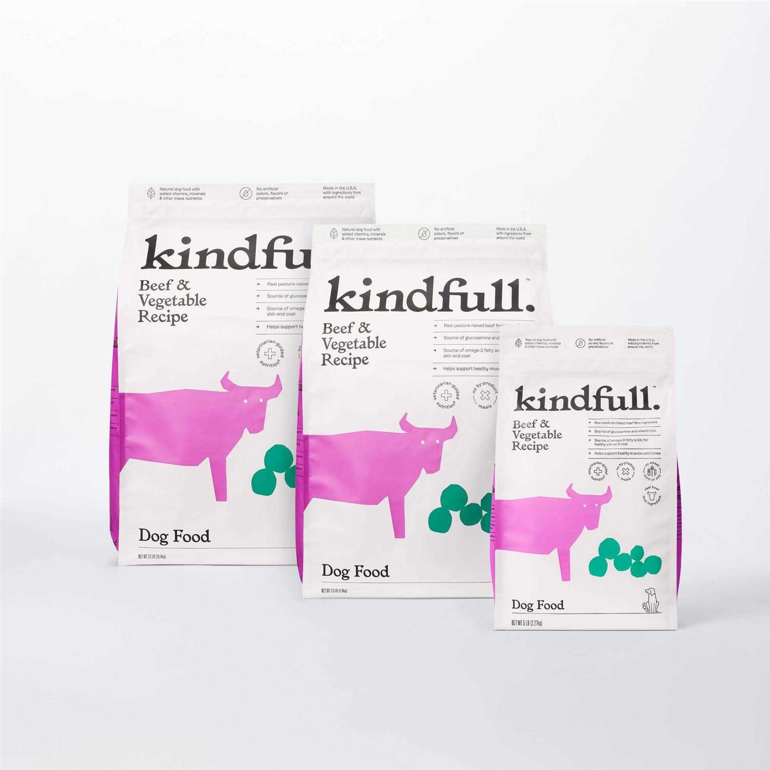 Kindfull Beef and Vegetable Recipe Dry Dog Food