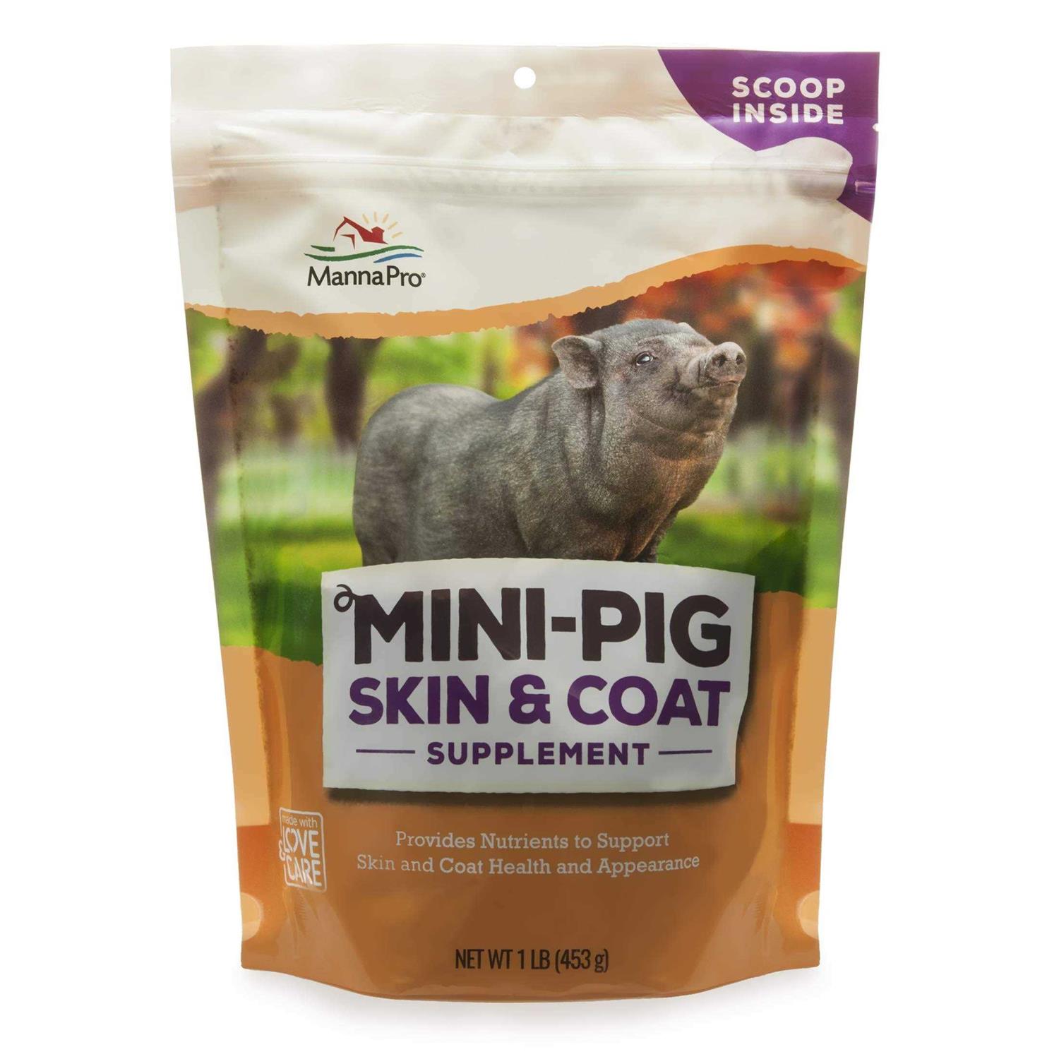 Manna Pro Mini Pig Skin & Coat Supplement