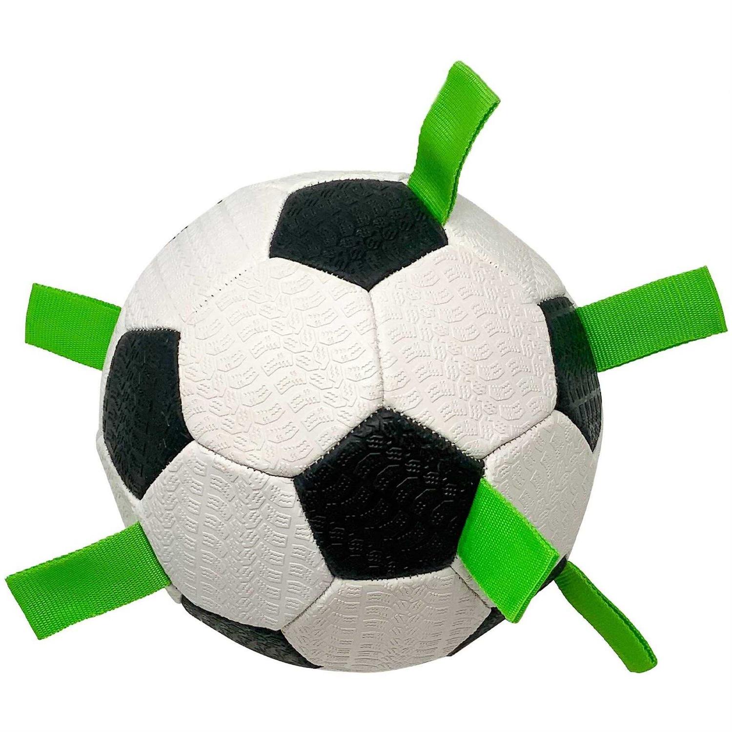 Hyper Pet Grab Tabs Soccer Ball Dog Toy