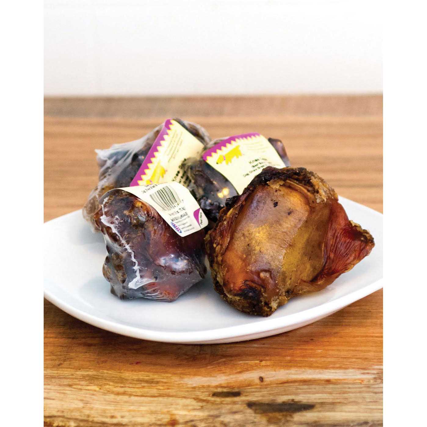 Jones Natural Chews Beef Knee Cap Dog Treat