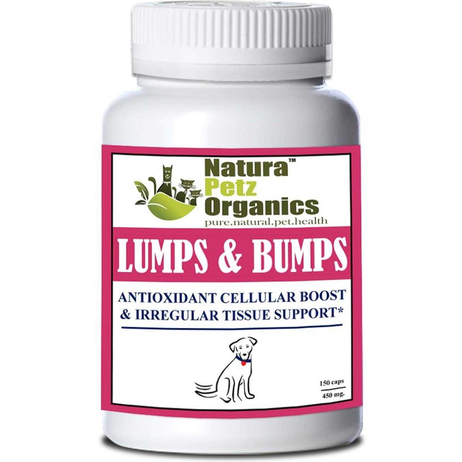 Natura Petz Organics Lumps and Bumps Capsules Irregular Tissue Support* for Dogs and Cats*