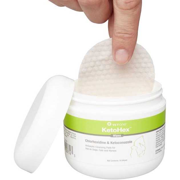 VetOne KetoHex Antiseptic Pet Wipes