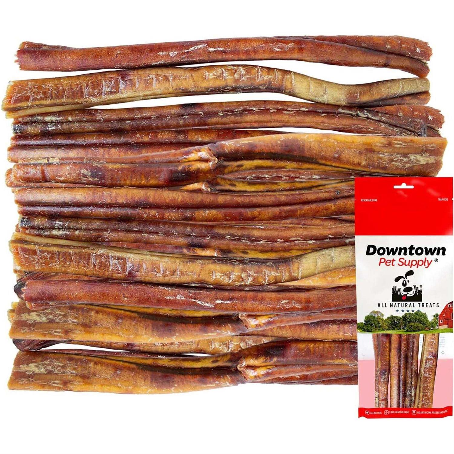 Downtown Pet Supply Bully Sticks For Dogs Thick Rawhide Free Dog Chews
