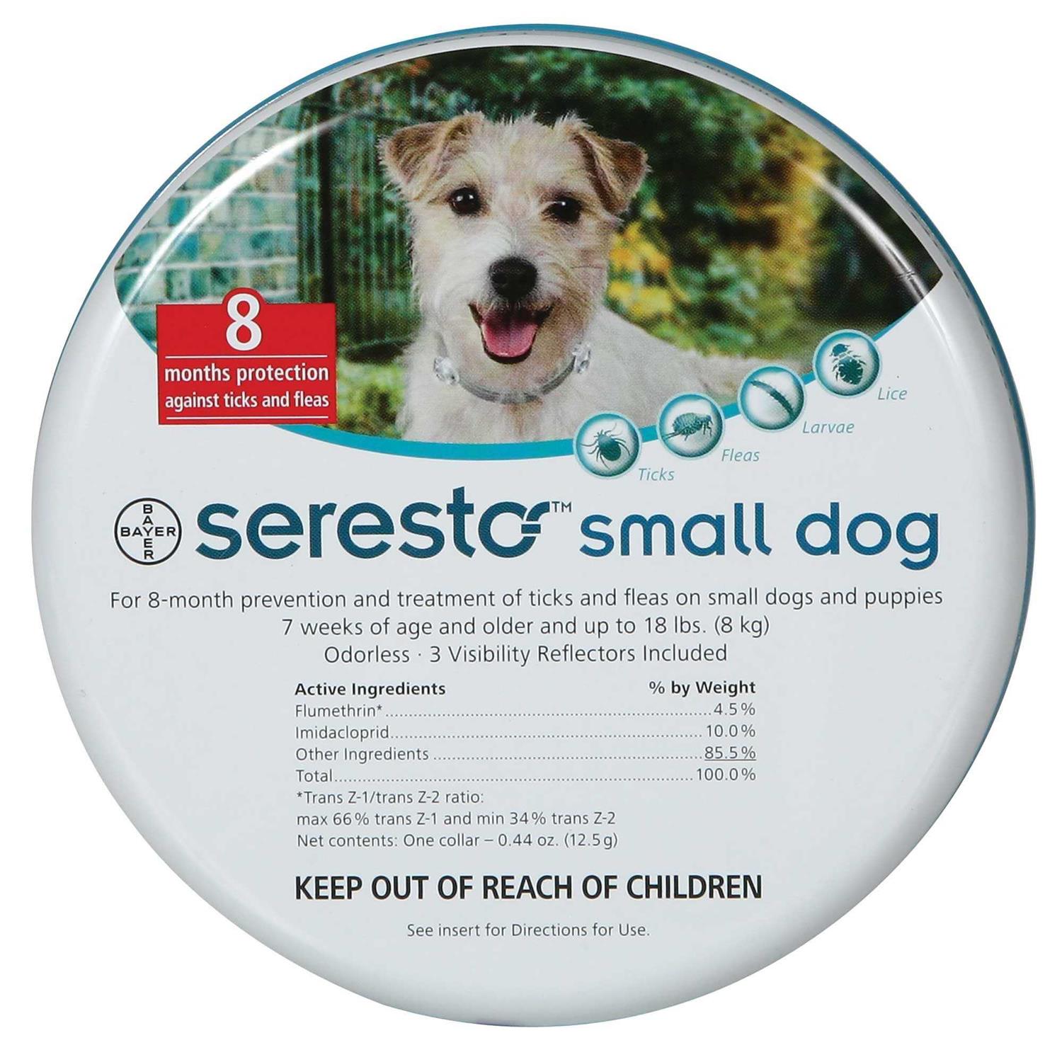Bayer Seresto Flea and Tick Collar for Dogs